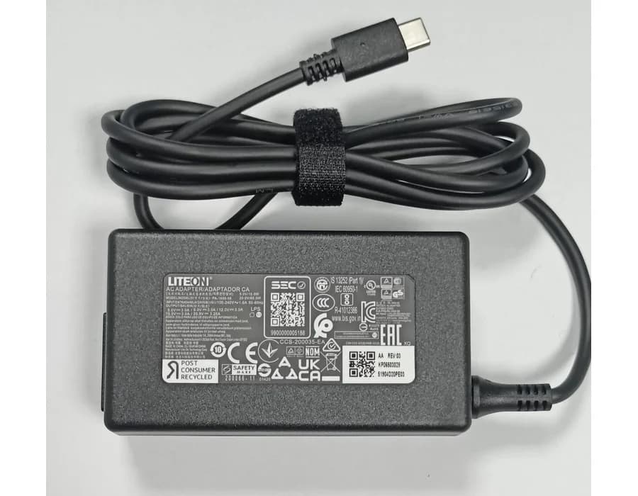 Acer 65W USB Type-C AC Power Adapter
