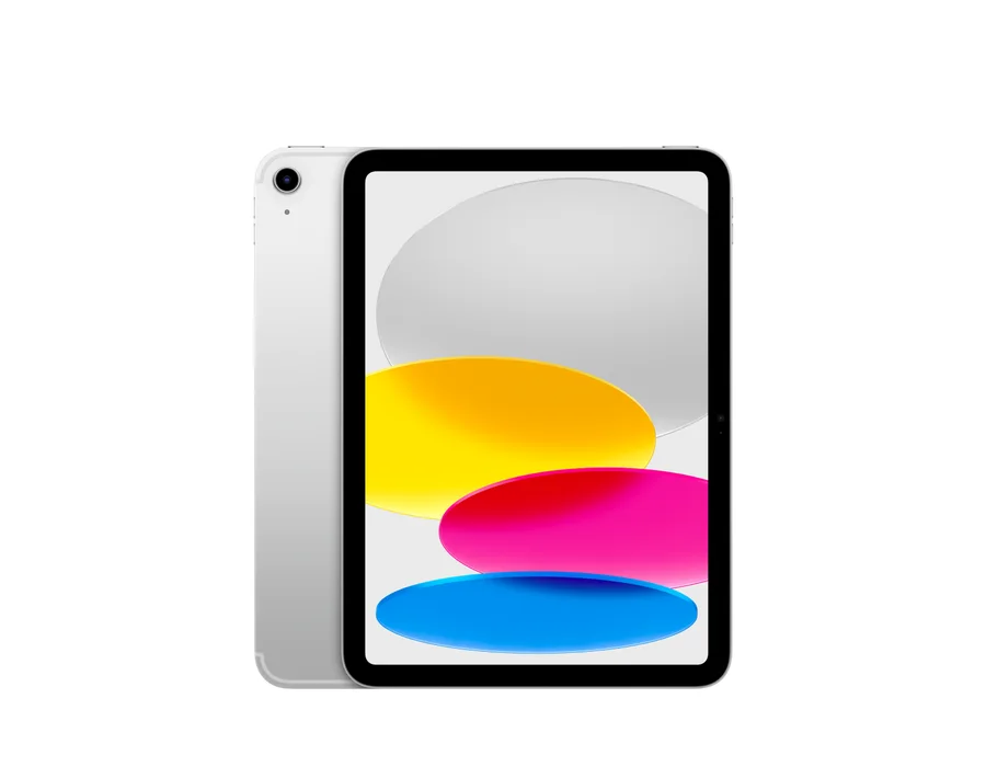 Apple iPad – 256GB · Wi-Fi + Cellular · Silver
