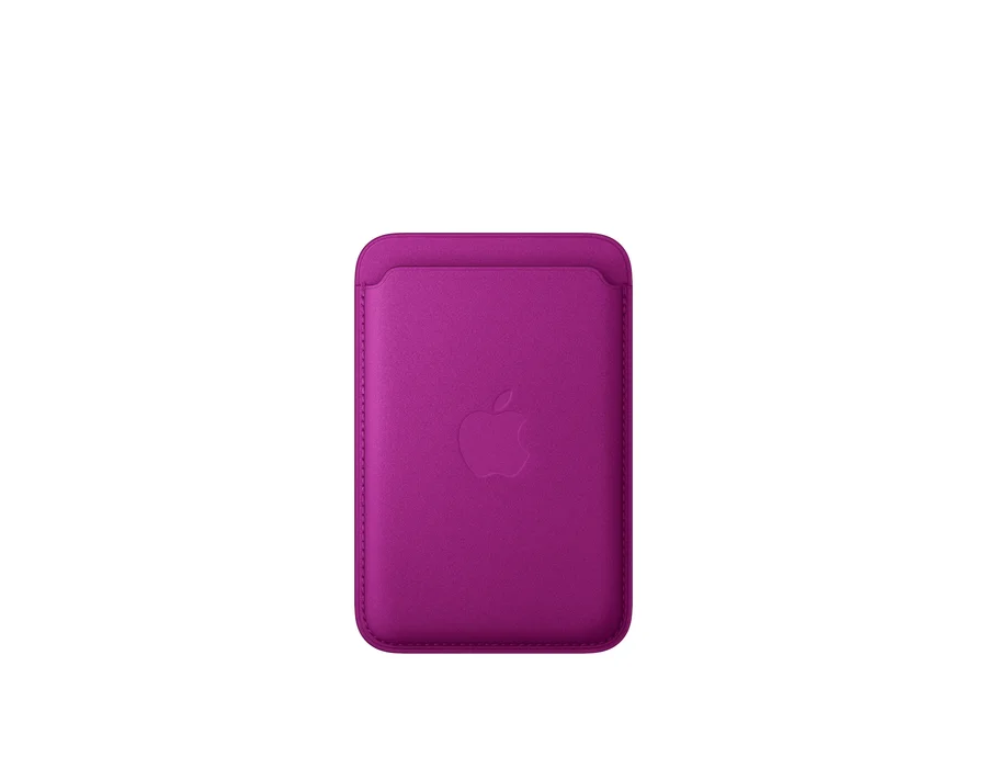 Apple iPhone FineWoven Wallet with MagSafe – Magenta
