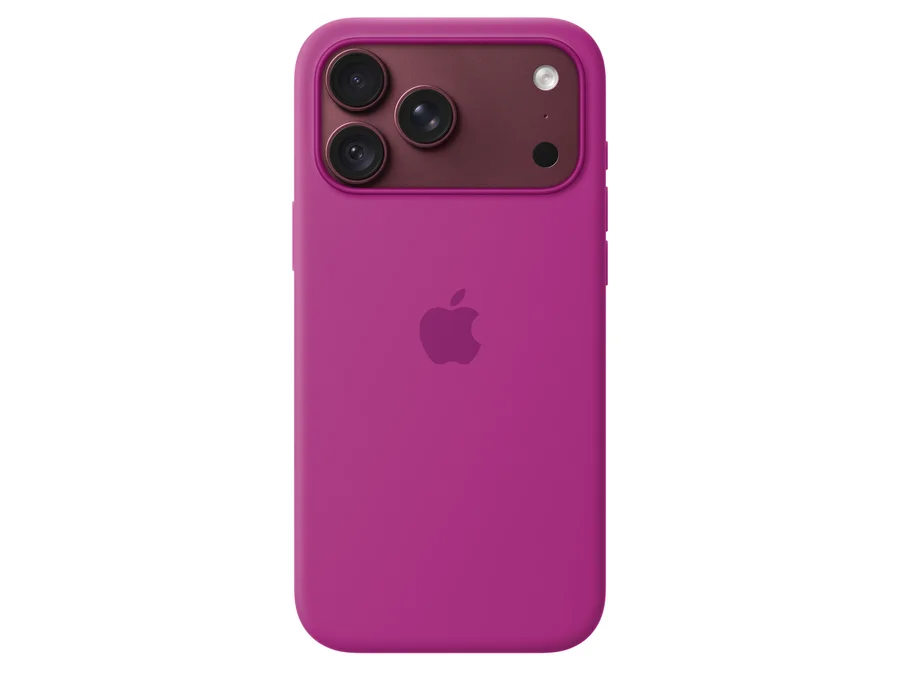 Apple iPhone 18 Pro Max Silicone Case with MagSafe – Magenta