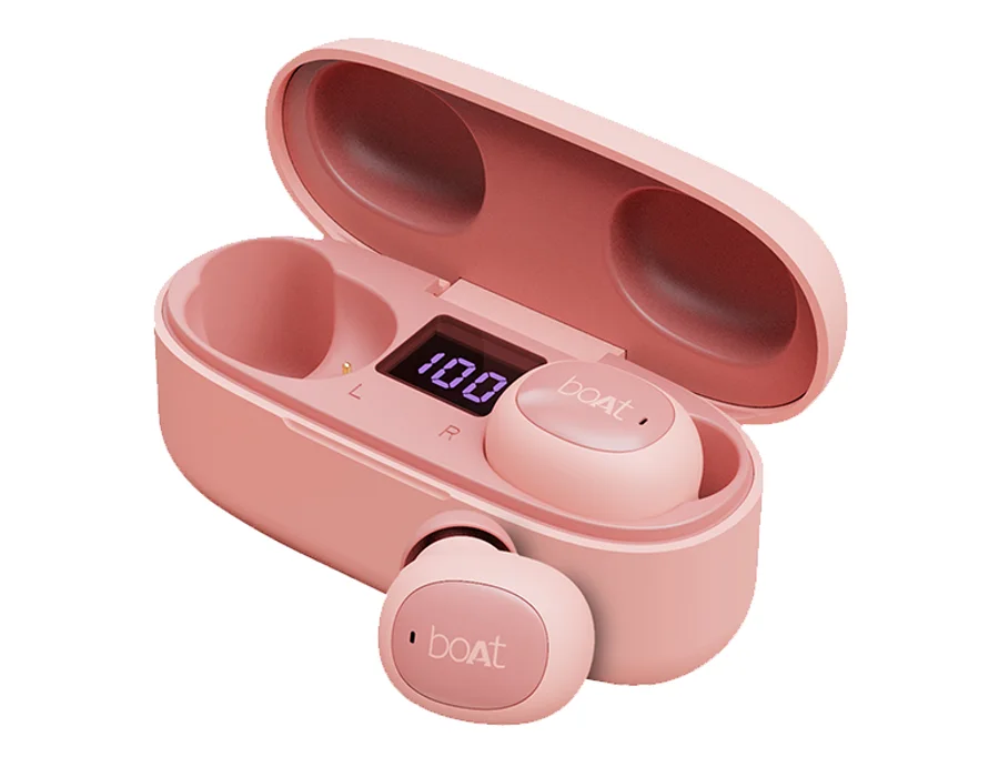 boAt Airdopes 121 v2 — Pink