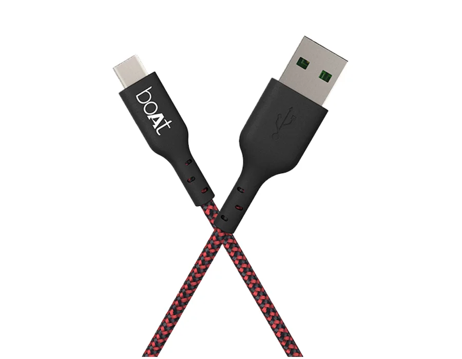 boAt A 350 Type C Cable 1.5 Meter — Red