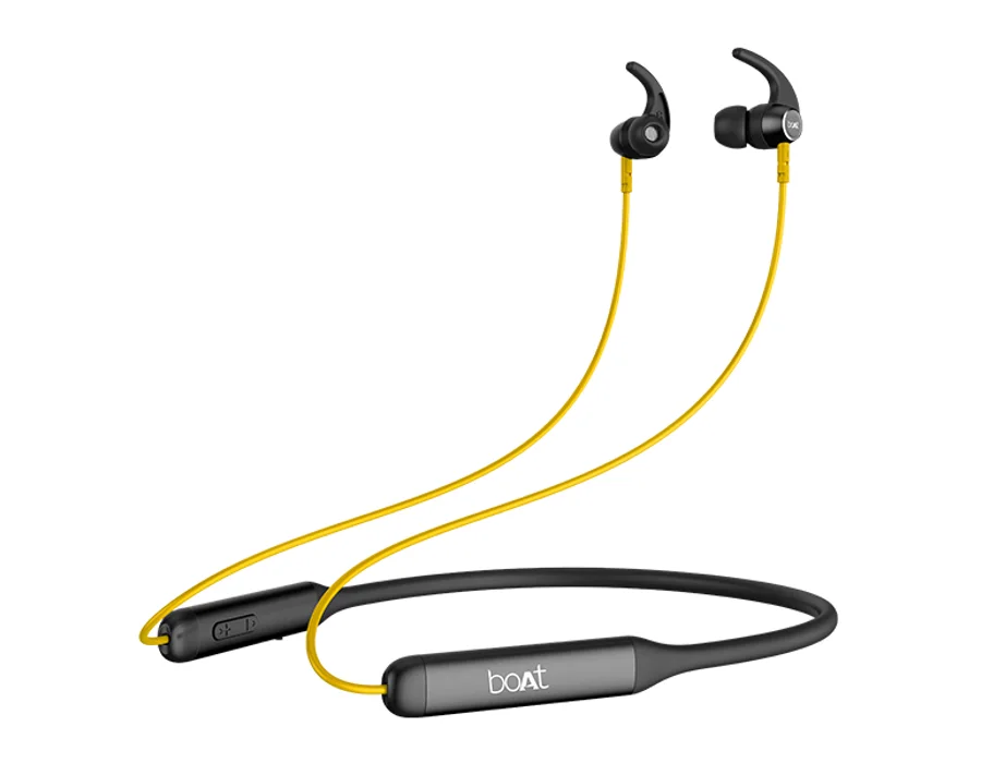 boAt Rockerz 330 — Blazing Yellow