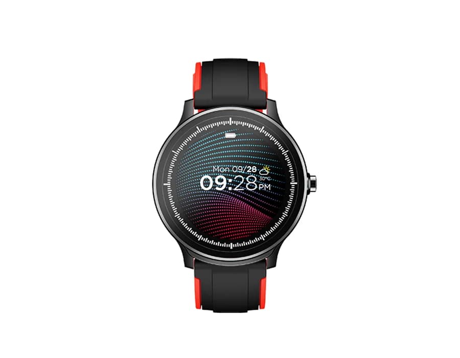 boAt Watch Delta — Vivid Red