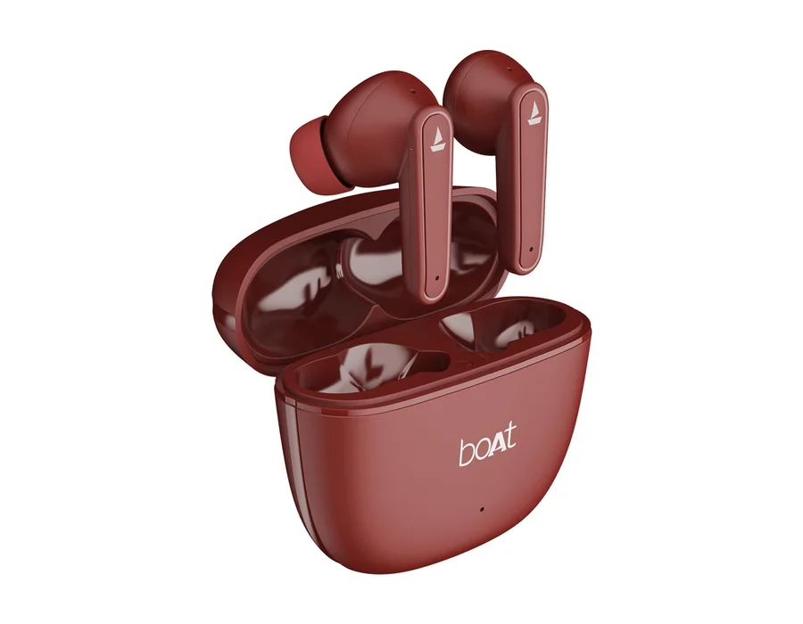 boAt Airdopes 115 — Raging Red