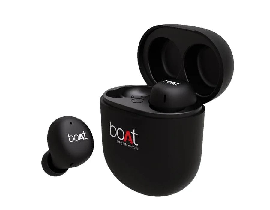 boAt Airdopes 381 MKI — Black