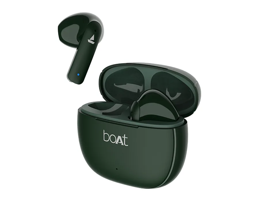 boAt Airdopes 100 — Emerald Green