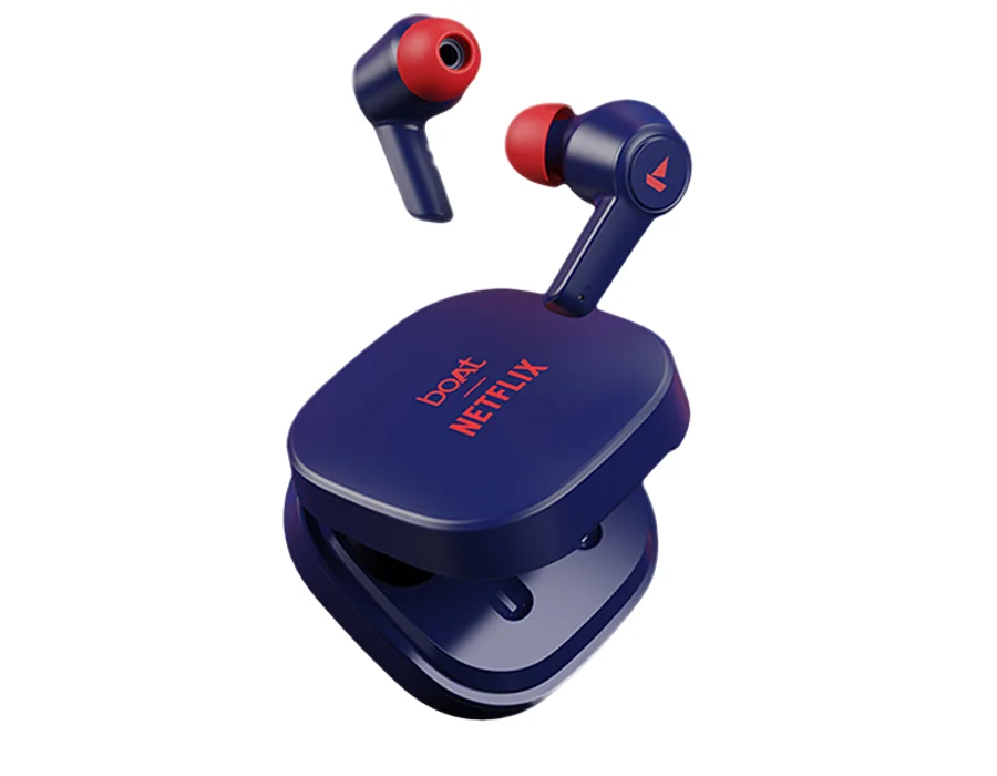 boAt Airdopes 411 ANC — Blue