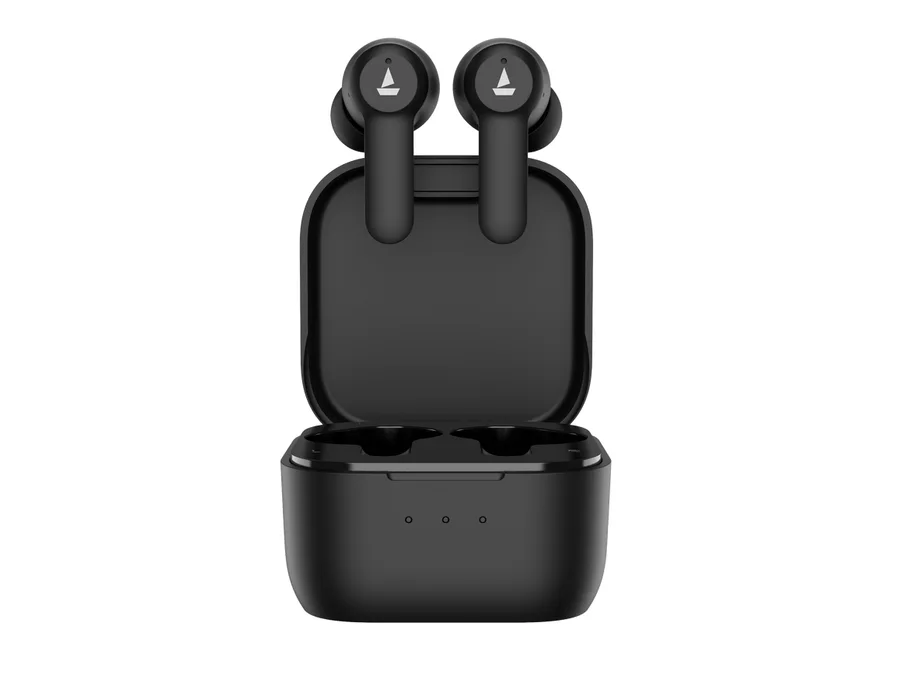 boAt Airdopes Fuel — Classic Black
