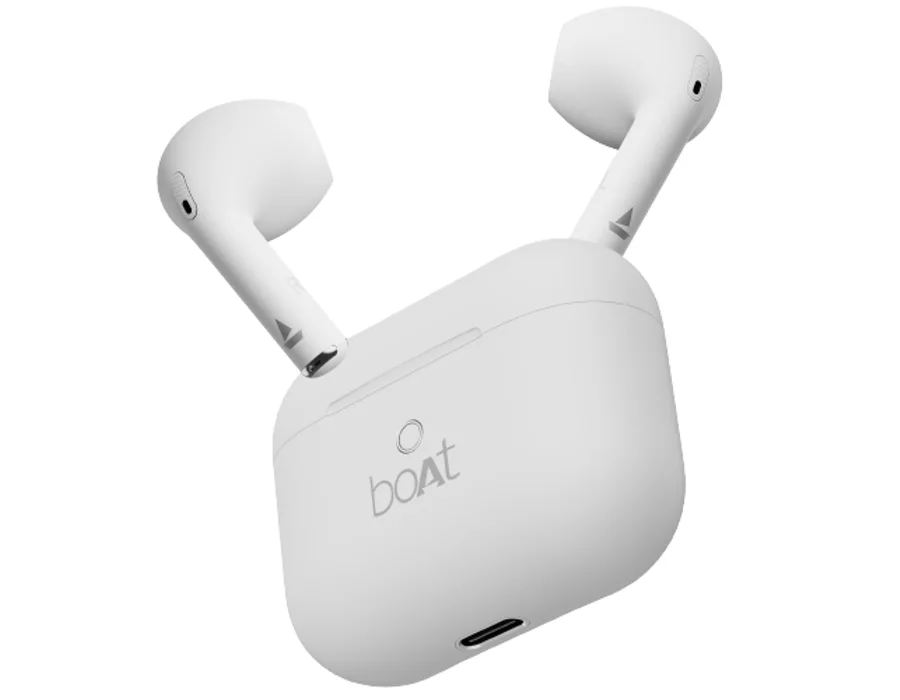 boAt Airdopes Alpha — Swedish White