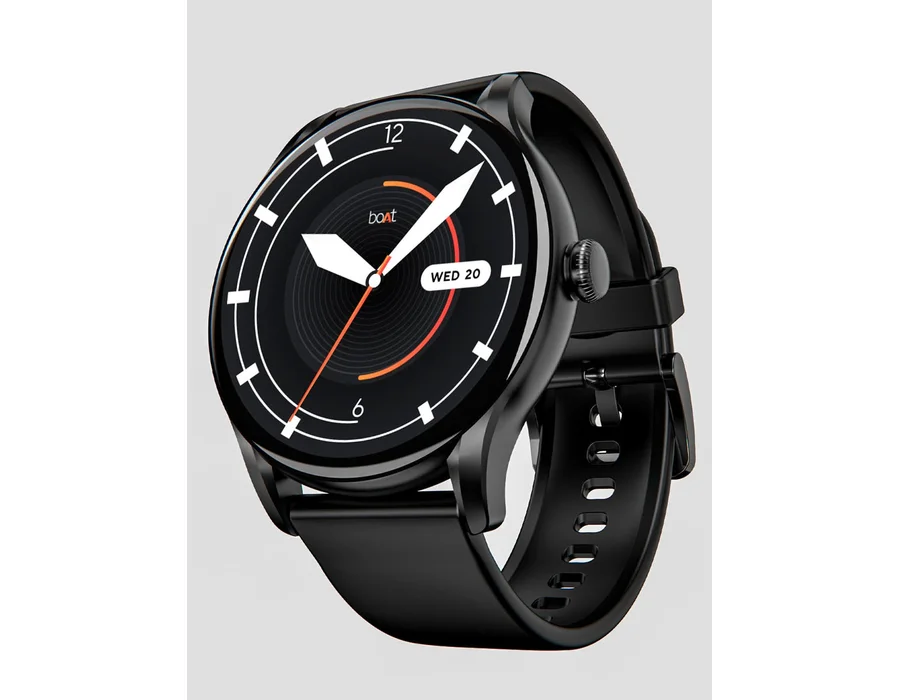 boAt Lunar Connect Ace — Charcoal Black / Silicon