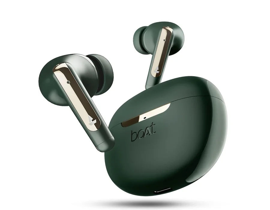 boAt Airdopes 141 ANC — Green