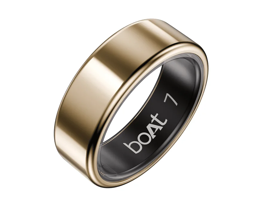 boAt Smart Ring Active Plus — Rose Gold / 9
