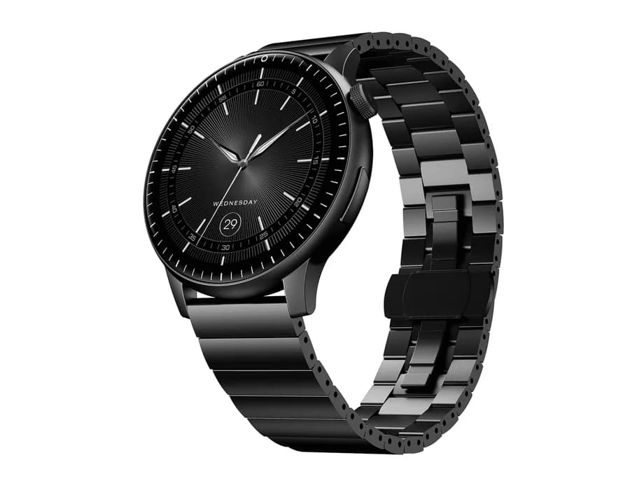 boAt Valour Watch 1R — Steel Black