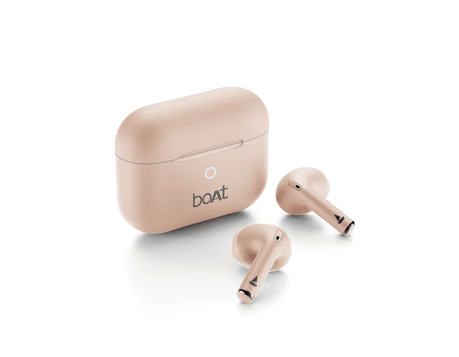 boAt Airdopes Joy V2 — Dusty Rose