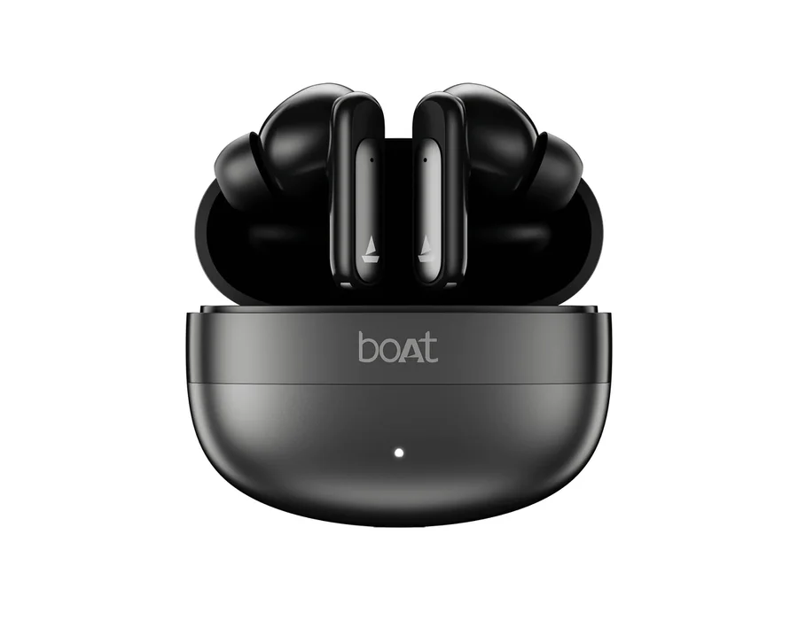 boAt Airdopes Plus 421 ANC — Metallic Black