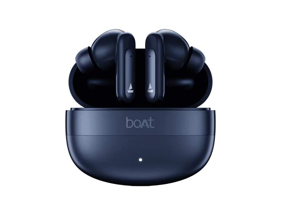 boAt Airdopes Plus 421 ANC — Metallic Blue