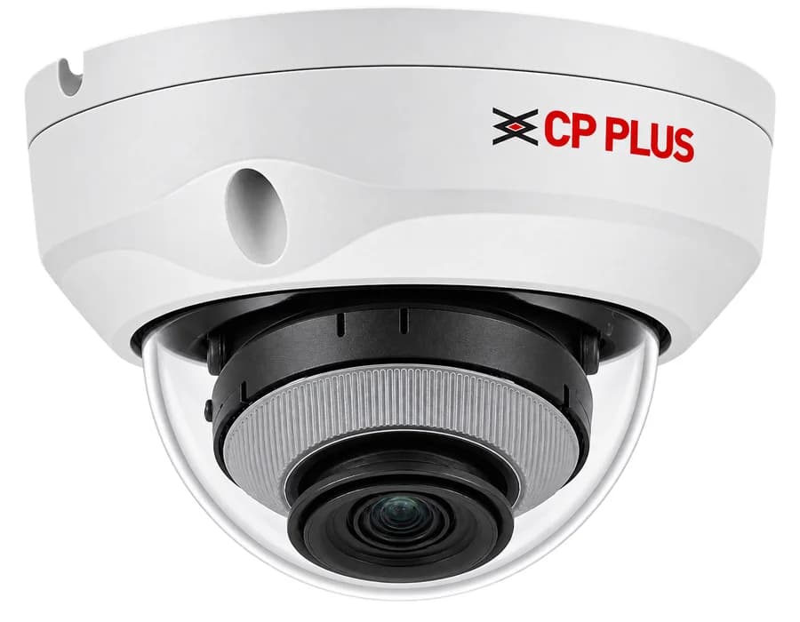 CP Plus CP-UNC-VC41L5C-VMD-LQ – 4MP Dual Light Vandal Dome Camera - 50Mtr.