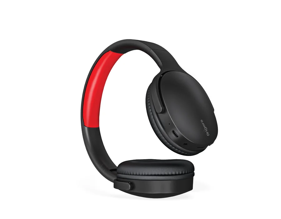 FINGERS Rock-n-Roll H6 — Soft Black + Rich Red