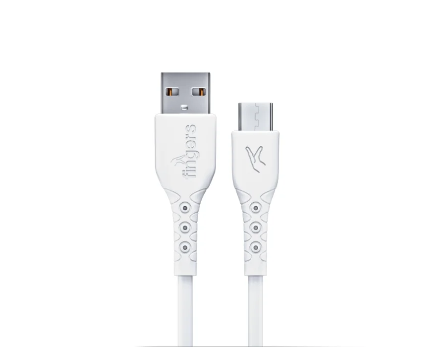 FINGERS FMC-Micro-05 — White - Type-A to MicroUSB