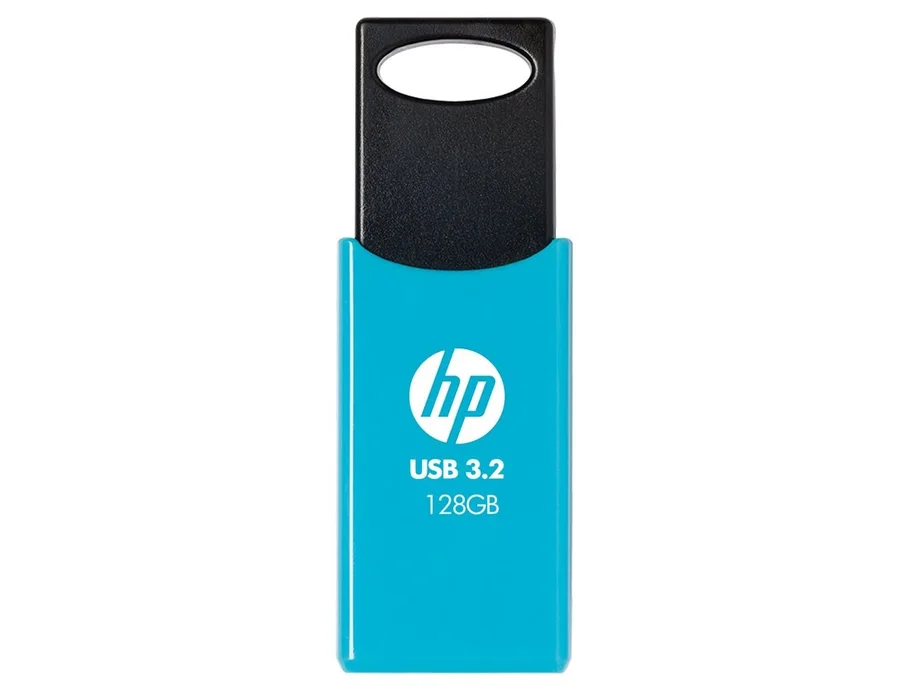 HP 712w 128GB USB 3.2 Flash Drive- Blue