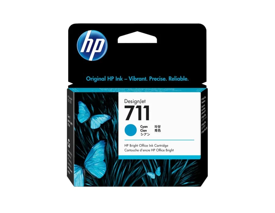 HP 711 29-ml Cyan DesignJet Ink Cartridge