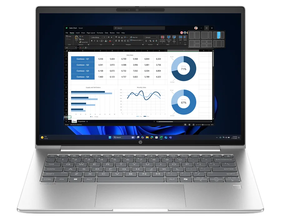 HP ProBook 4 G1i 14 inch Notebook AI PC — DK7S0PT
