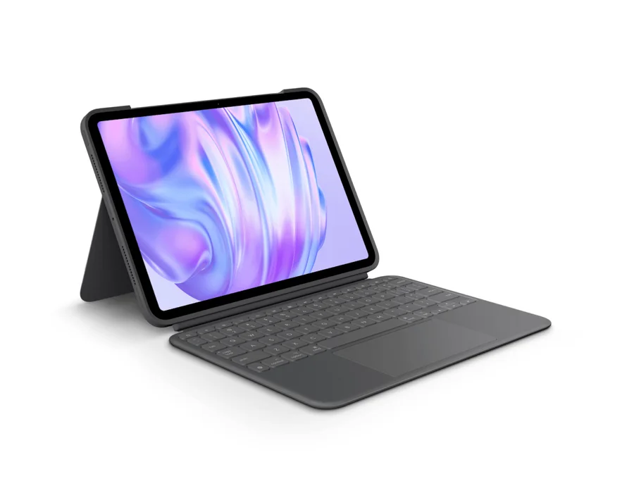Logitech Combo Touch for iPad Pro - Graphite - English US (QWERTY)