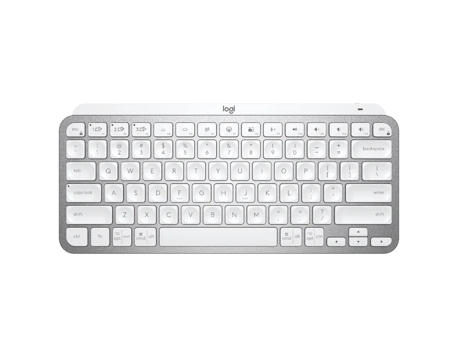 Logitech MX Keys Mini - Pale Gray - English US (QWERTY)