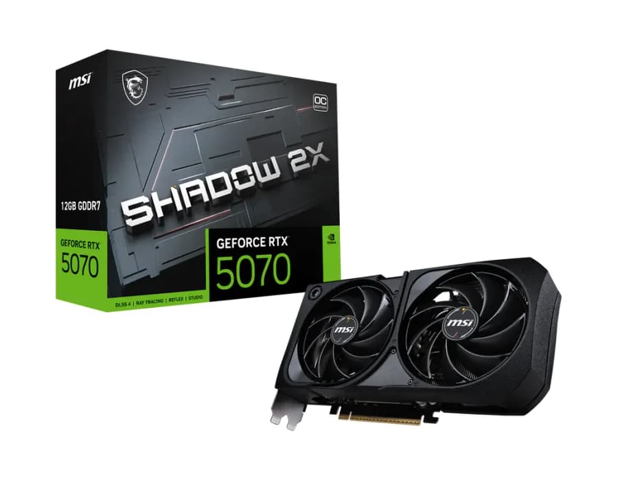 MSI GeForce RTX™ 5070 12G SHADOW 2X OC