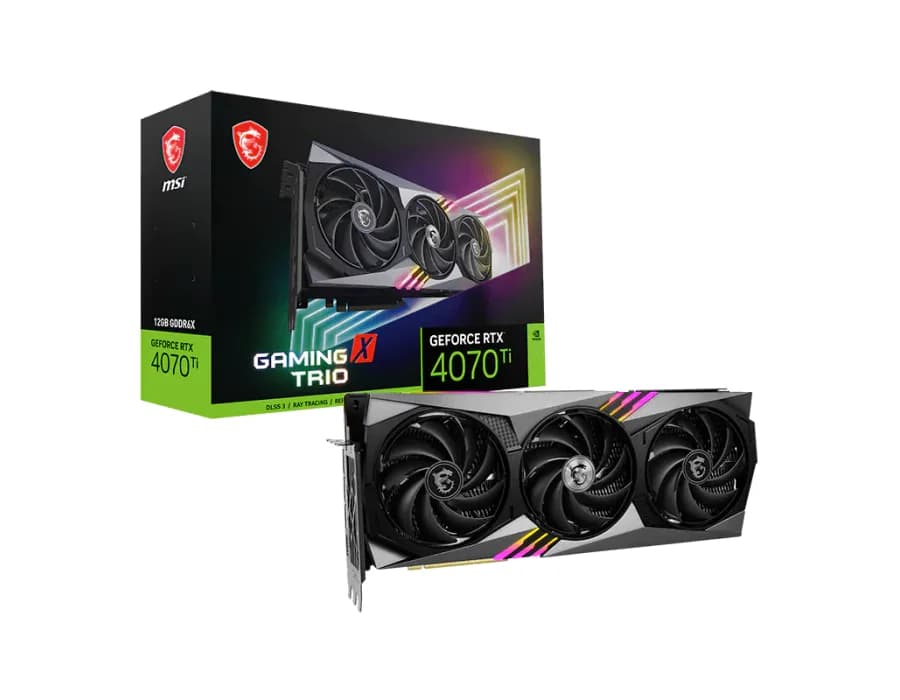 MSI GeForce RTX™ 4070 Ti GAMING X TRIO 12G