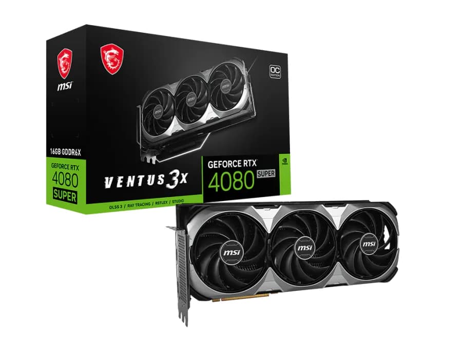 MSI GeForce RTX™ 4080 SUPER 16G VENTUS 3X OC