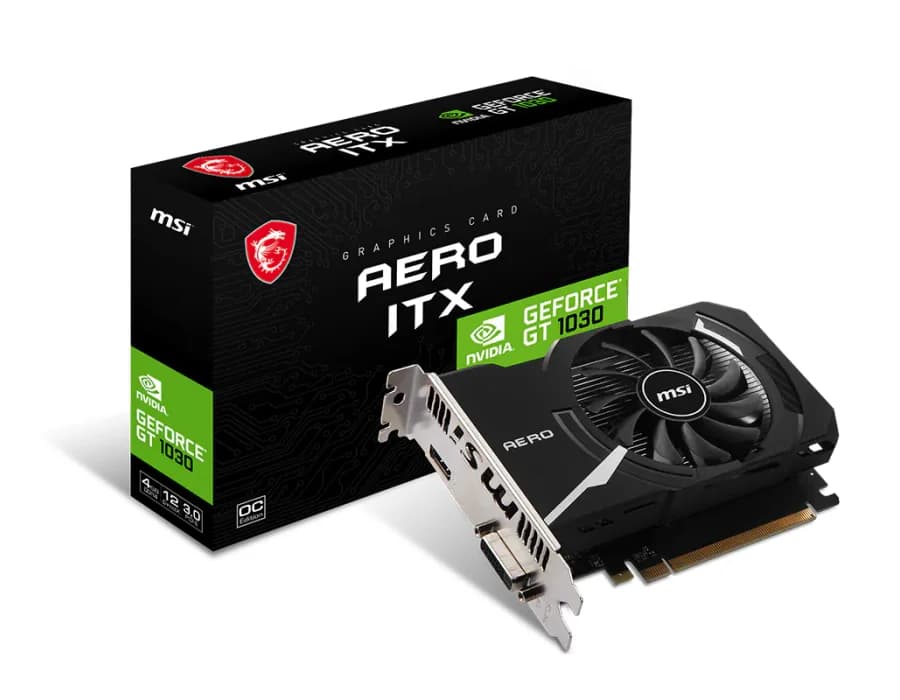 MSI GeForce® GT 1030 AERO ITX 4GD4 OC