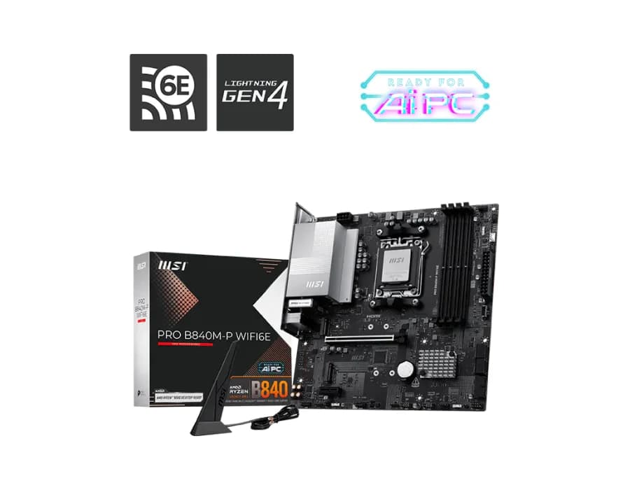 MSI PRO B840M-P WIFI6E