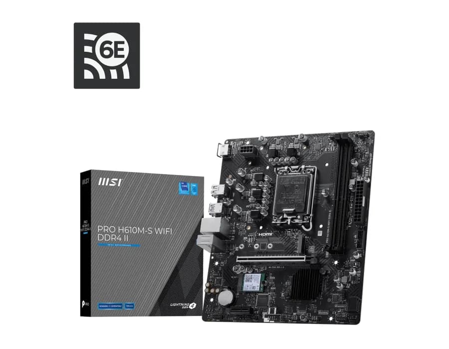MSI PRO H610M-S WIFI DDR4 II