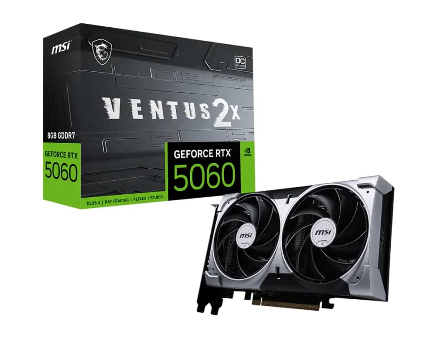 MSI GeForce RTX™ 5060 8G VENTUS 2X OC