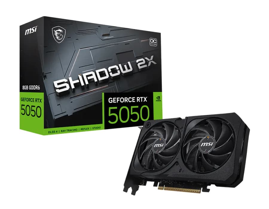 MSI GeForce RTX™ 5050 8G SHADOW 2X OC