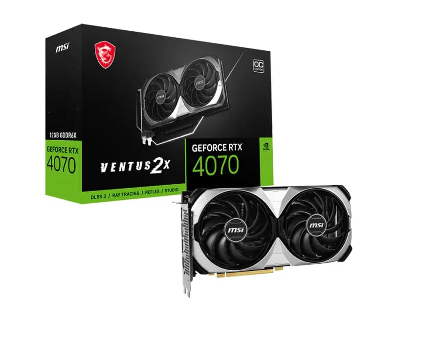 MSI GeForce RTX™ 4070 VENTUS 2X 12G OC
