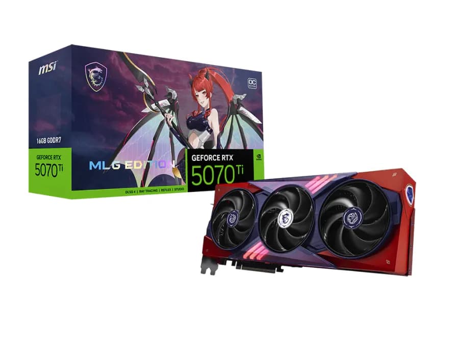 MSI GeForce RTX™ 5070 Ti 16G MLG EDITION OC