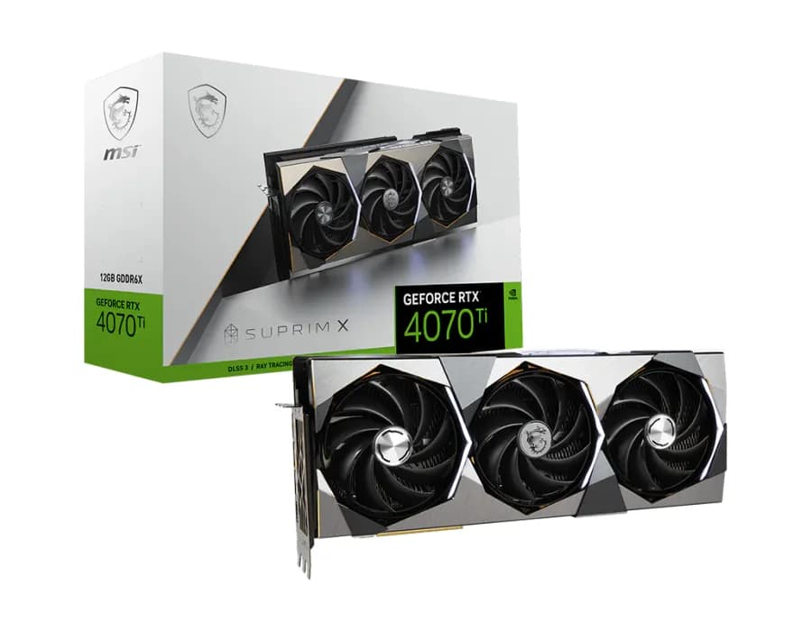 MSI GeForce RTX™ 4070 Ti SUPRIM X 12G