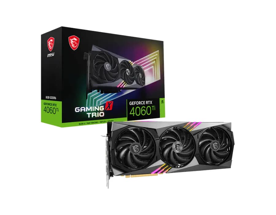 MSI GeForce RTX™ 4060 Ti GAMING X TRIO 8G