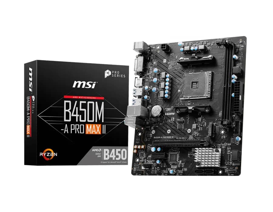 MSI B450M-A PRO MAX II