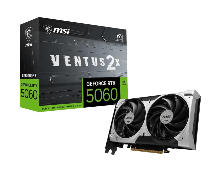 MSI GeForce RTX™ 5060 8G VENTUS 2X OC V1