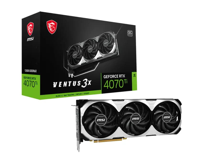MSI GeForce RTX™ 4070 Ti VENTUS 3X 12G OC
