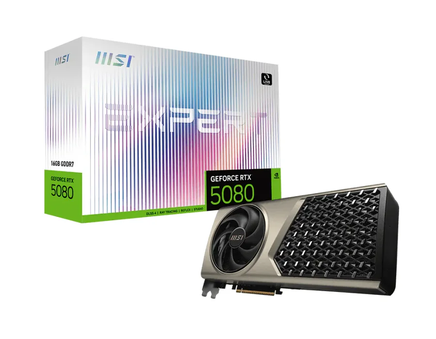 MSI GeForce RTX™ 5080 16G EXPERT