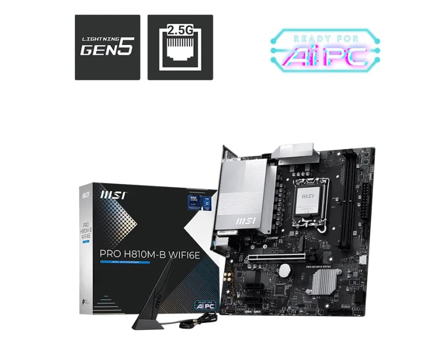 MSI PRO H810M-B WIFI6E