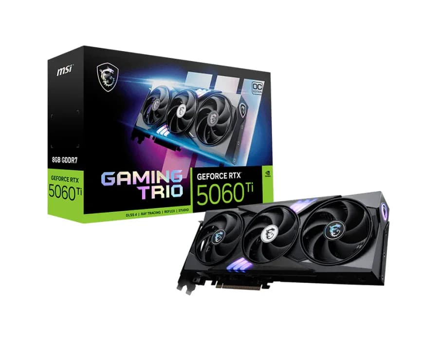 MSI GeForce RTX™ 5060 Ti 8G GAMING TRIO OC