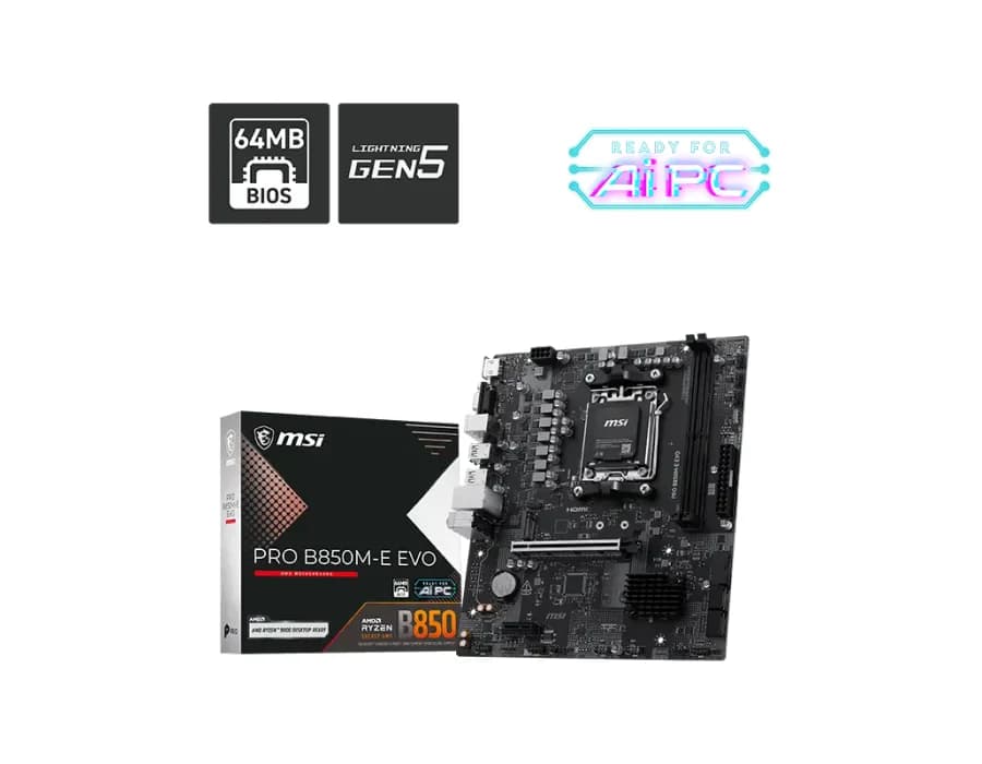 MSI PRO B850M-E EVO