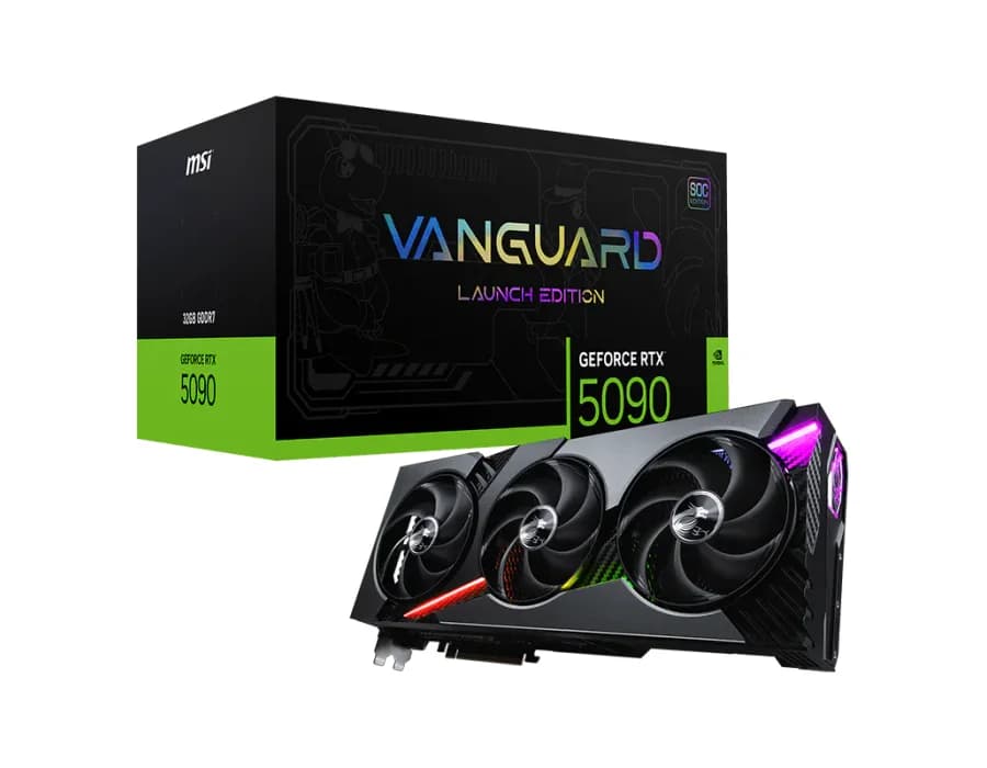 MSI GeForce RTX™ 5090 32G VANGUARD SOC LAUNCH EDITION