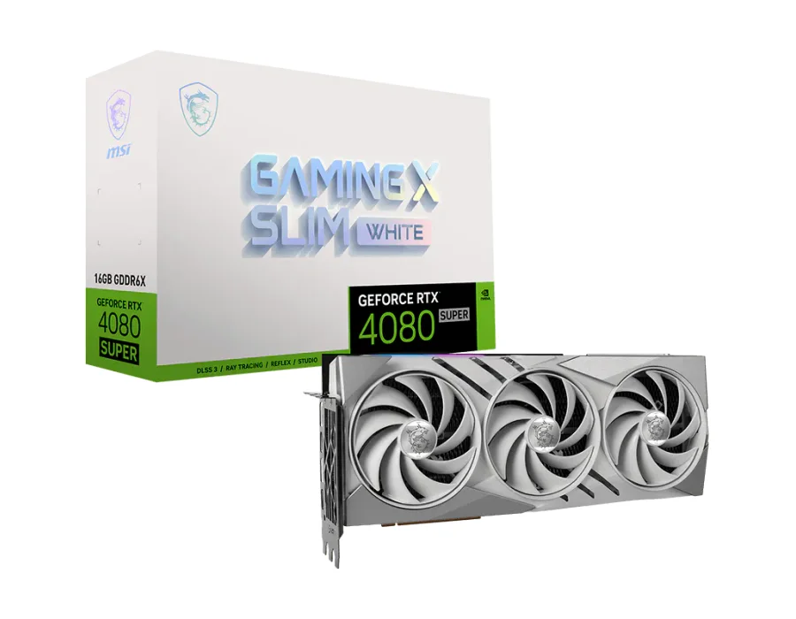 MSI GeForce RTX™ 4080 SUPER 16G GAMING X SLIM WHITE